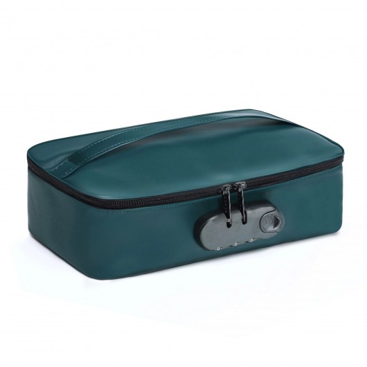 Зеленая сумочка для хранения игрушек Discreet Box - Dorcel - купить с доставкой в Пушкино