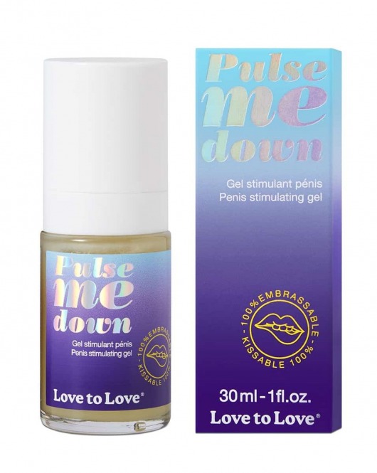 Стимулирующий гель для пениса Pulse Me Down - 30 мл. - Love to Love - купить с доставкой в Пушкино
