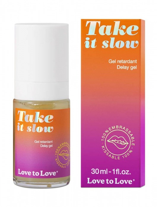 Пролонгирующий гель для мужчин Take It Slow - 30 мл. - Love to Love - купить с доставкой в Пушкино