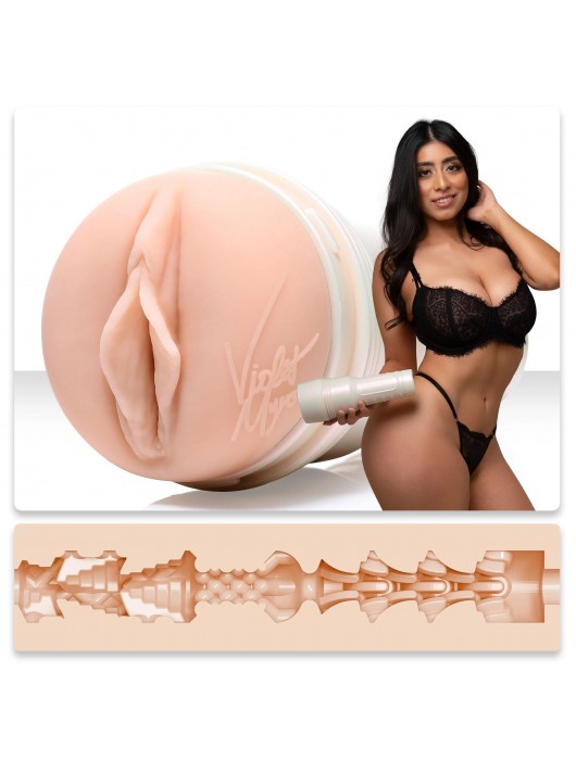 Мастурбатор-вагина Fleshlight Girls - Violet Myers Waifu - Fleshlight - в Пушкино купить с доставкой