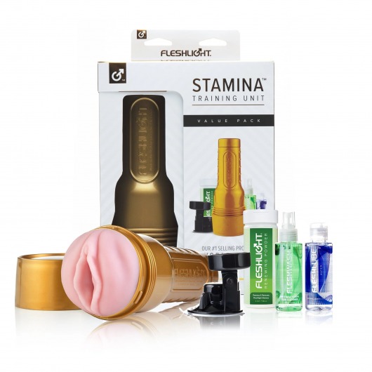 Набор для мастурбации Fleshlight Stamina Training Unit - Fleshlight - в Пушкино купить с доставкой