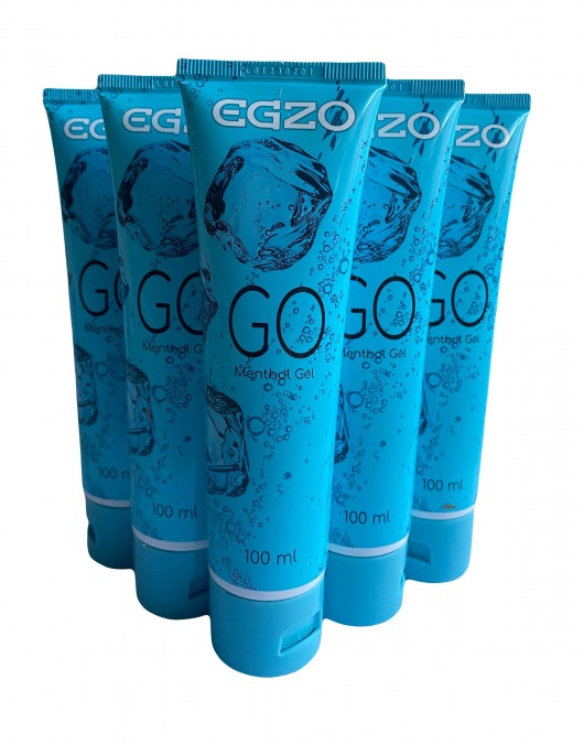 Набор из 5 пролонгирующих лубрикантов на водной основе Egzo Go (по 100 мл.) - EGZO - купить с доставкой в Пушкино
