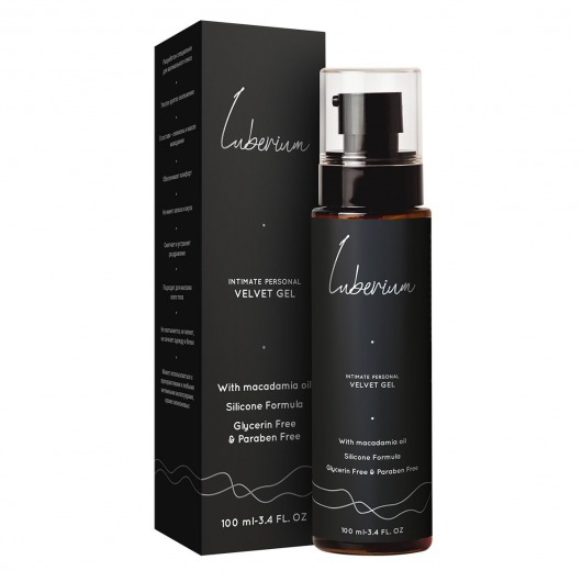 Интимный гель на силиконовой основе с маслом макадамии Luberium Velvel Gel - 100 мл. - Luberium - купить с доставкой в Пушкино