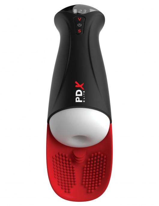 Мастурбатор в колбе с вибрацией Fuck-O-Matic Pro XL - Pipedream - в Пушкино купить с доставкой
