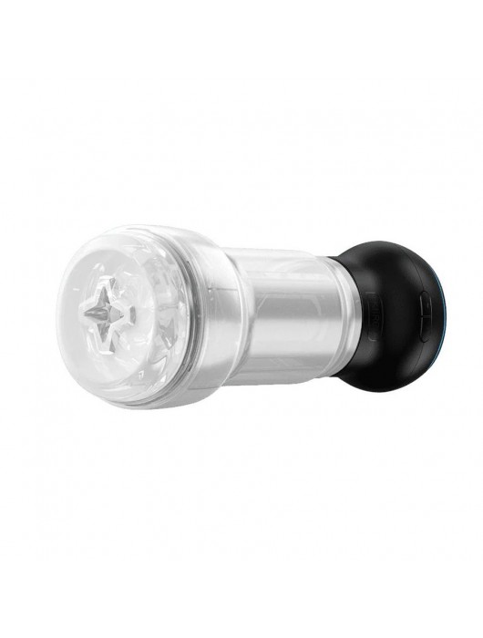 Набор PowerBlow   Feel Pocket Stroker Crystal: мастурбатор и интерактивная насадка - Kiiroo - в Пушкино купить с доставкой