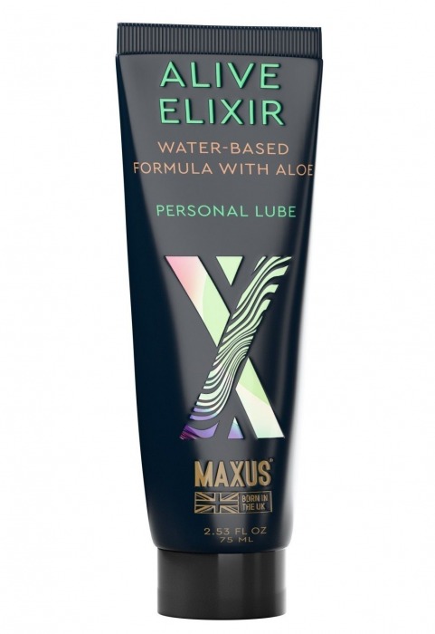 Интимный гель на водной основе MAXUS Alive Elixir - 75 мл. - Maxus - купить с доставкой в Пушкино