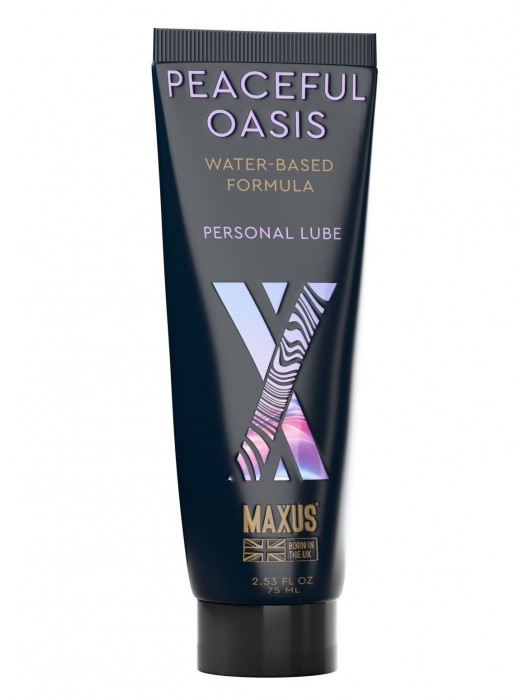 Интимный гель на водной основе MAXUS Peaceful Oasis - 75 мл. - Maxus - купить с доставкой в Пушкино