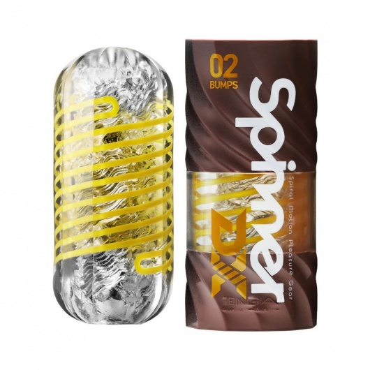 Мастурбатор Tenga Spinner DX 02 Bumps - Tenga - в Пушкино купить с доставкой