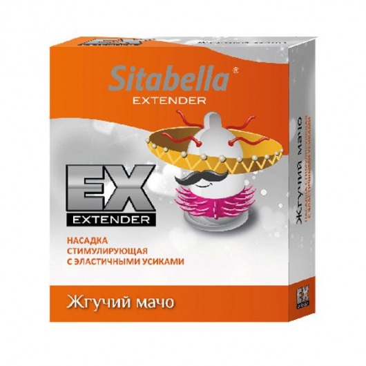 Стимулирующая насадка Sitabella Extender  Жгучий мачо - Sitabella - купить с доставкой в Пушкино