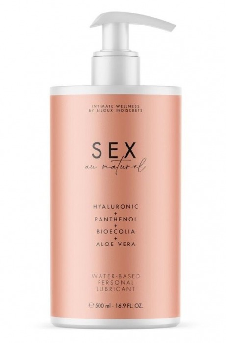 Лубрикант на водной основе Water-based Personal Lubricant - 500 мл. - Bijoux Indiscrets - купить с доставкой в Пушкино