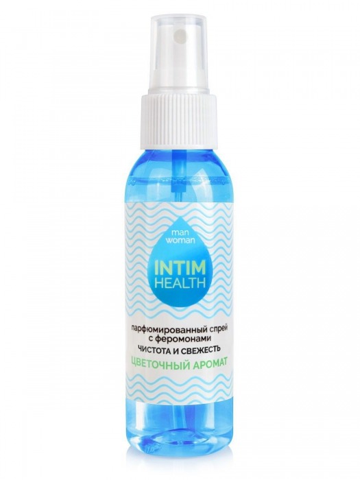 Парфюмированный спрей Intim Health для нижнего белья и тела с цветочным ароматом - 95 мл. -  - Магазин феромонов в Пушкино