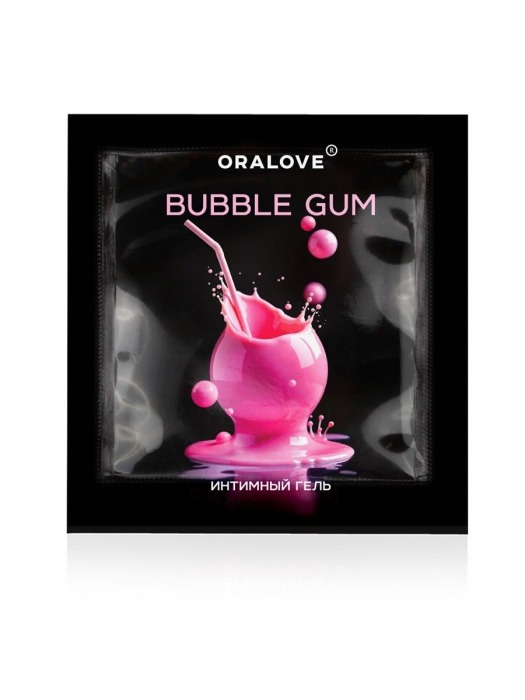 Саше съедобной оральной смазки OraLove с ароматом бабл-гам - 3 гр. - Биоритм - купить с доставкой в Пушкино