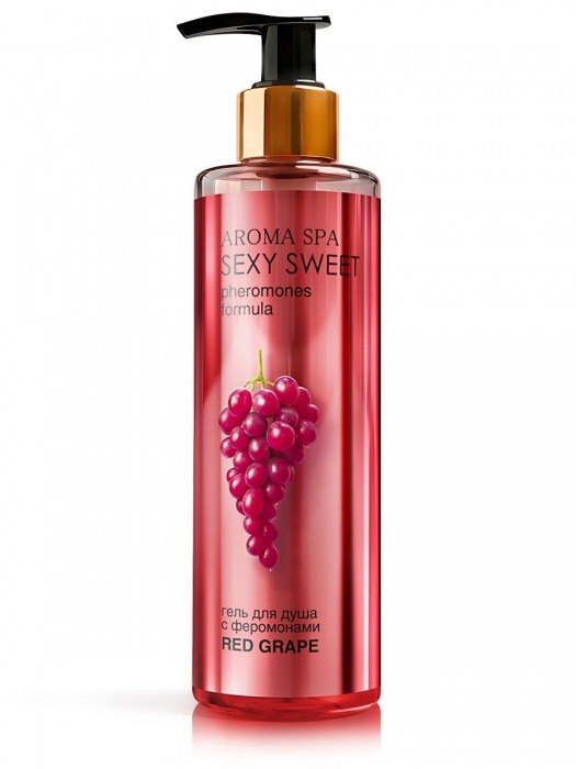 Гель для душа с феромонами и ароматом винограда Red Grape - 200 мл. -  - Магазин феромонов в Пушкино