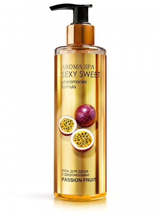 Гель для душа с феромонами и ароматом маракуйи Passion Fruit - 200 мл. -  - Магазин феромонов в Пушкино