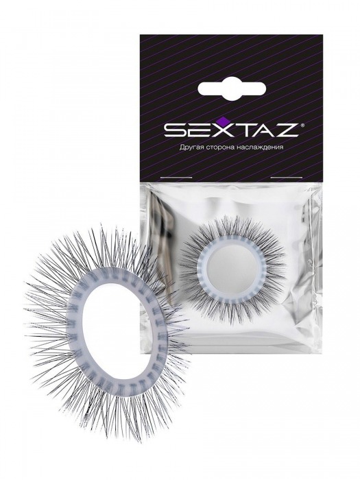 Круглое эрекционное кольцо с «ресничками» - Sextaz - в Пушкино купить с доставкой