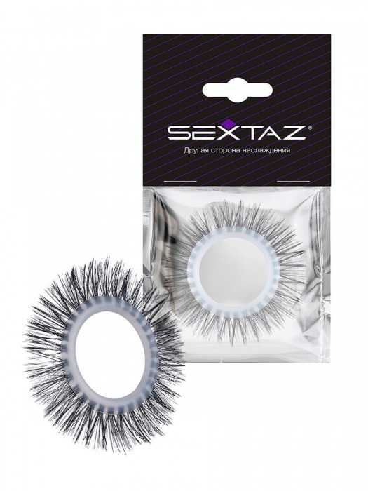 Круглое эрекционное кольцо с длинными «ресничками» - Sextaz - в Пушкино купить с доставкой