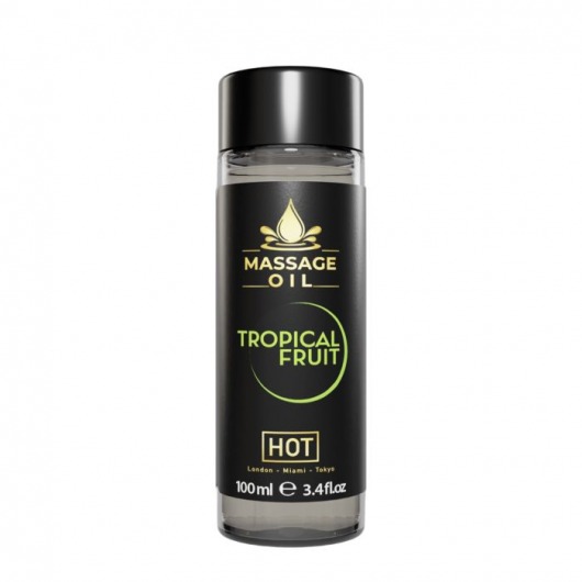 Массажное масло c ароматом тропических фруктов Massage Oil - 100 мл. - HOT - купить с доставкой в Пушкино