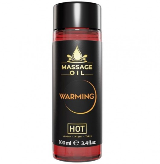 Массажное масло с согревающим эффектом Massage Oil Warming - 100 мл. - HOT - купить с доставкой в Пушкино