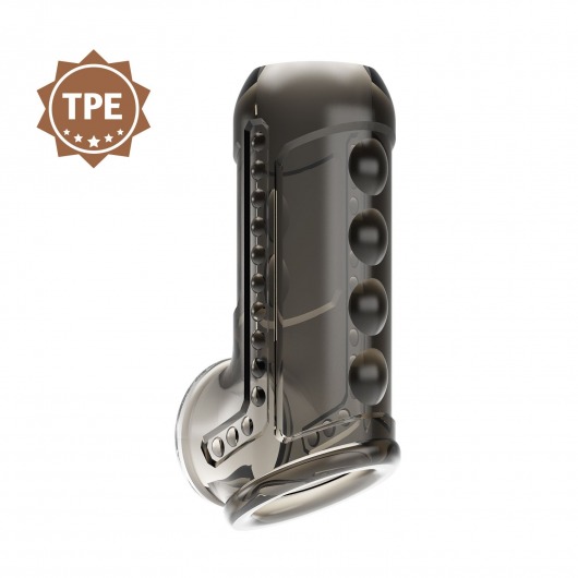 Дымчатая насадка на пенис Farrel - Baile - в Пушкино купить с доставкой