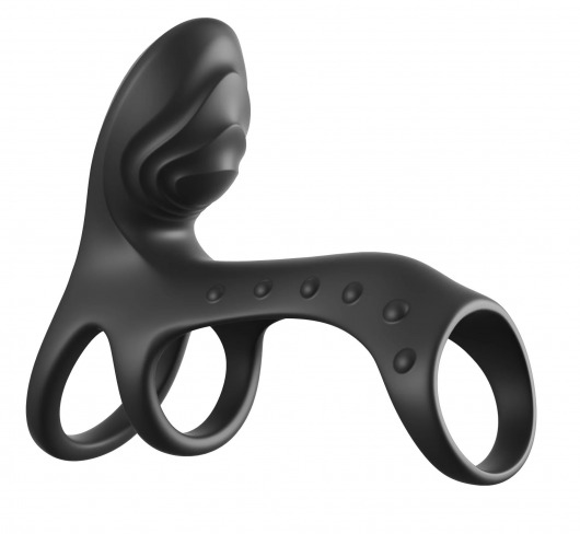 Черная насадка на пенис Ultimate Couples Cage Pro - Pipedream - в Пушкино купить с доставкой