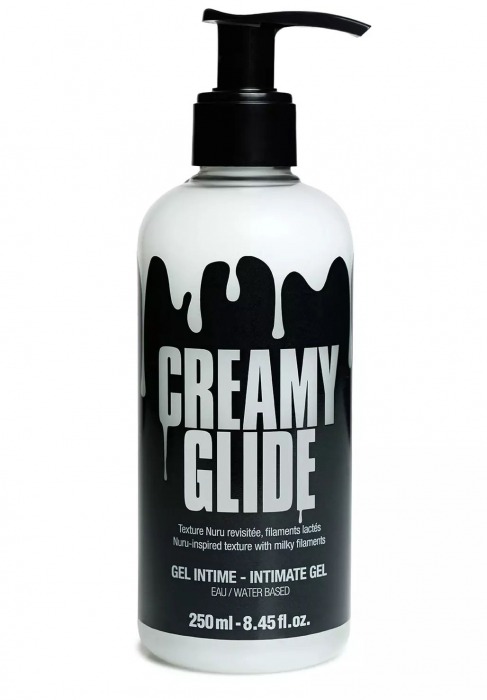 Лубрикант на водной основе Creamy Glide с консистенцией спермы - 250 мл. - Strap-on-me - купить с доставкой в Пушкино