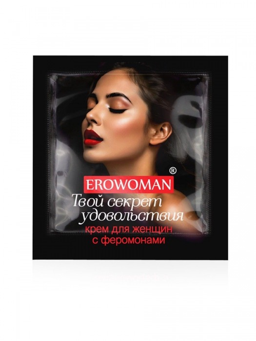 Женский возбуждающий крем с феромонами EroWoman - 1,5 гр. - Биоритм - купить с доставкой в Пушкино