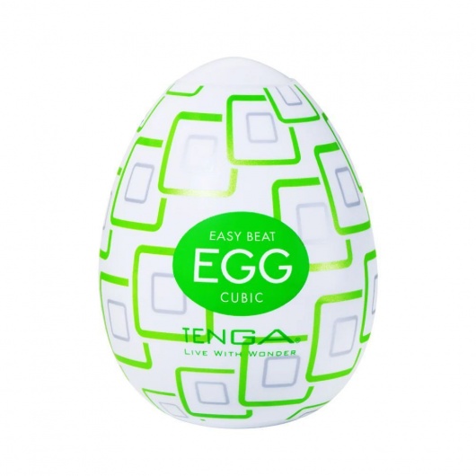 Мастурбатор-яйцо Tenga Egg Cubic - Tenga - в Пушкино купить с доставкой