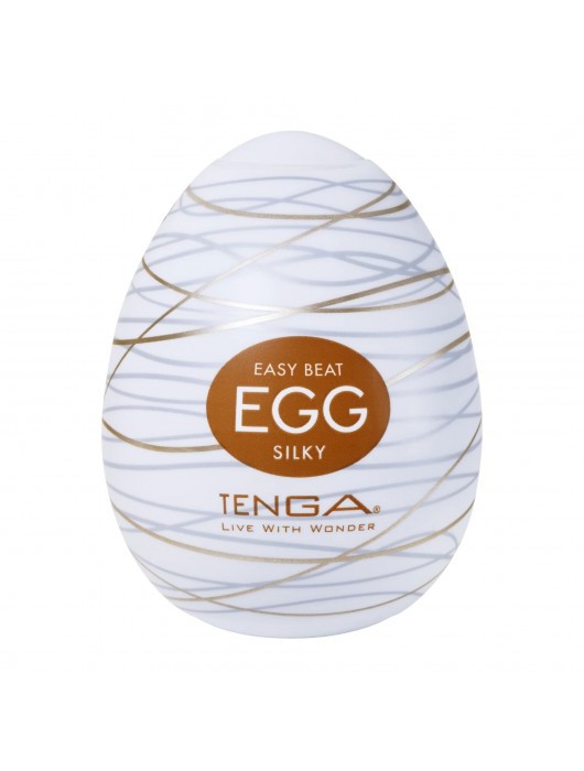 Мастурбатор-яйцо Tenga Egg Silky - Tenga - в Пушкино купить с доставкой