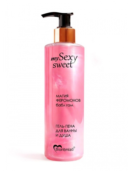 Гель-пена для ванны и душа Sexy Sweet с феромонами и ароматом бабл-гам - 200 мл. -  - Магазин феромонов в Пушкино
