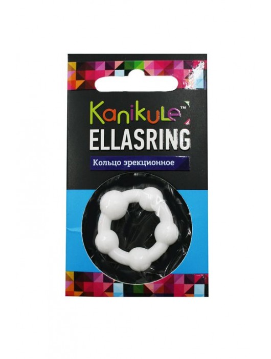 Цветное эрекционное кольцо с шариками Ellasring - Sitabella - в Пушкино купить с доставкой