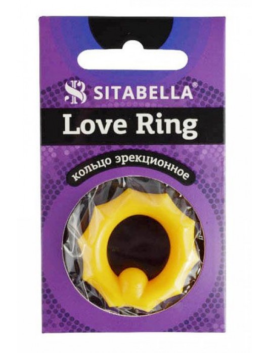 Цветное эрекционное кольцо Love Ring - Sitabella - в Пушкино купить с доставкой