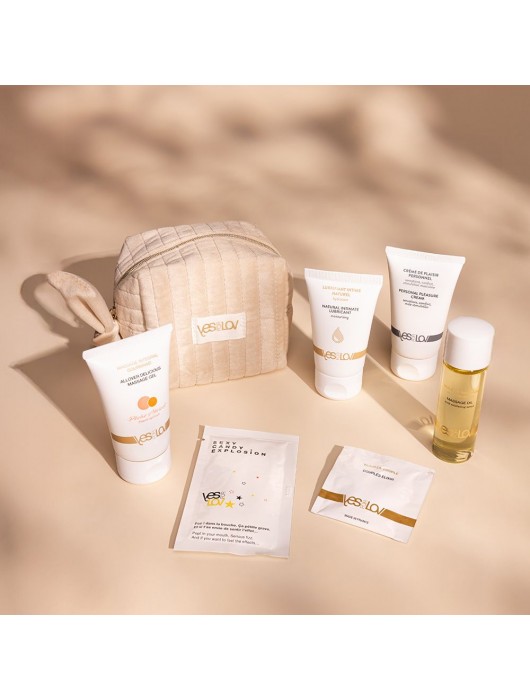 Набор YESforLOV La Trousse Enchantée в бежевой косметичке - YESforLOV - купить с доставкой в Пушкино