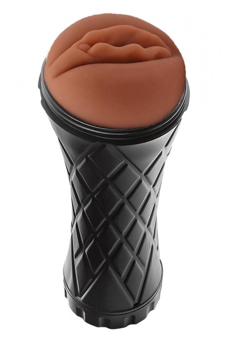 Коричневый мастурбатор-вагина Marly - Dream Toys - в Пушкино купить с доставкой