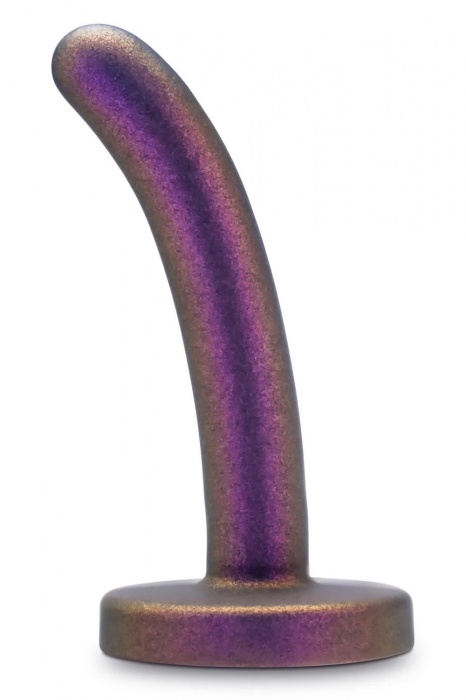 Фиолетовая насадка с гладкой поверхностью Surrender 4.75 Inch Beginner Pegging Dildo - 12 см. - Blush Novelties - купить с доставкой в Пушкино