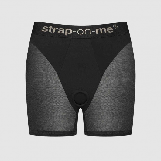 Трусики-шорты для фиксации насадок Strap-on-me Harness Lingerie Halo - size XL - Strap-on-me - купить с доставкой в Пушкино