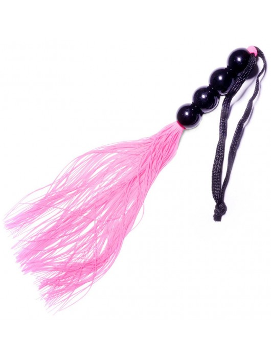 Розовая силиконовая плеть - 35,5 см. - Boys of Toys - купить с доставкой в Пушкино