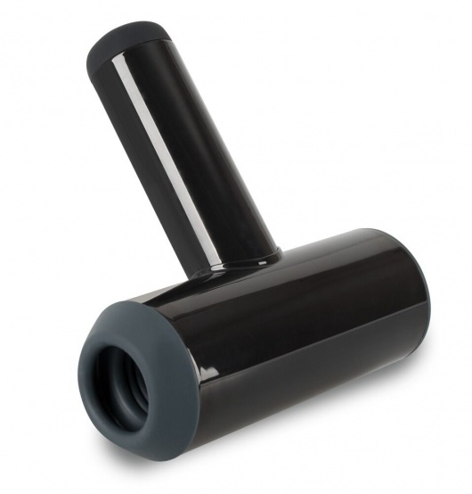 Черный мастурбатор с удобной ручкой Masturbator with 2 Functions - Orion - в Пушкино купить с доставкой