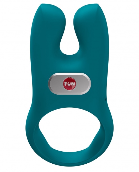 Зеленое эрекционное виброкольцо Nos - Fun Factory - в Пушкино купить с доставкой