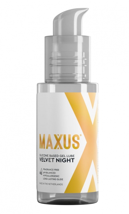 Лубрикант на силиконовой основе MAXUS Velvet Night - 50 мл. - Maxus - купить с доставкой в Пушкино