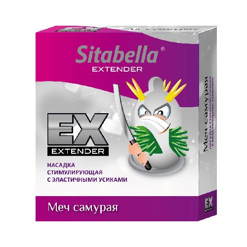 Стимулирующая насадка Sitabella Extender  Меч самурая - Sitabella - купить с доставкой в Пушкино