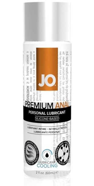 Анальный охлаждающий лубрикант на силиконовой основе JO PREMIUM ANAL COOLING - 60 мл. - System JO - купить с доставкой в Пушкино