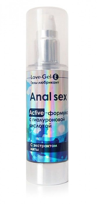 Анальный обезболивающий гель-лубрикант LoveGel E - 55 гр. - Биоритм - купить с доставкой в Пушкино