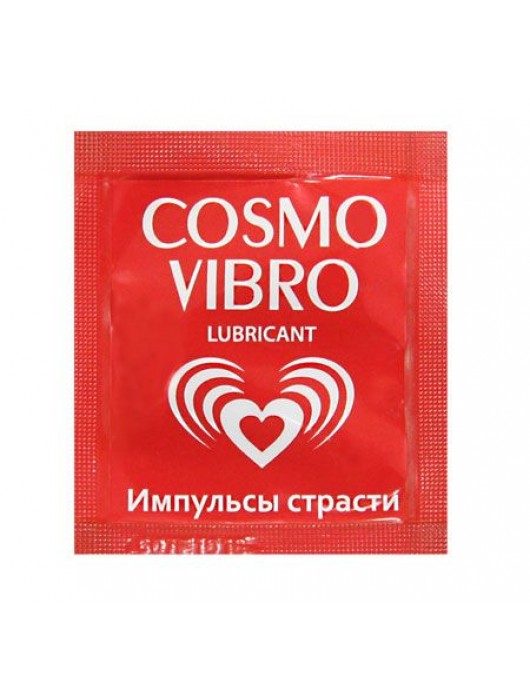 Пробник женского стимулирующего лубриканта на силиконовой основе Cosmo Vibro - 3 гр. - Биоритм - купить с доставкой в Пушкино