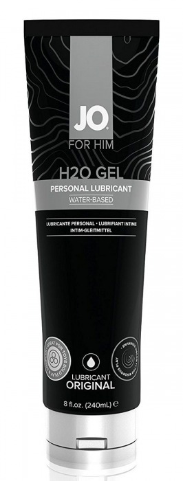Лубрикант-гель для мужчин JO H2O GEL ORIGINAL - 240 мл. - System JO - купить с доставкой в Пушкино