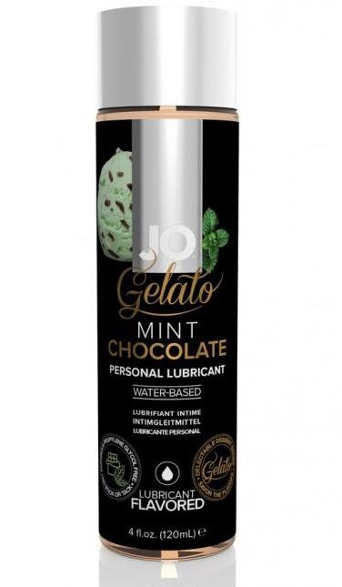 Лубрикант с ароматом мятного шоколада JO GELATO MINT CHOCOLATE - 120 мл. - System JO - купить с доставкой в Пушкино