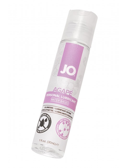 Лубрикант на водной основе для женщин JO AGAPE ORIGINAL - 30 мл. - System JO - купить с доставкой в Пушкино