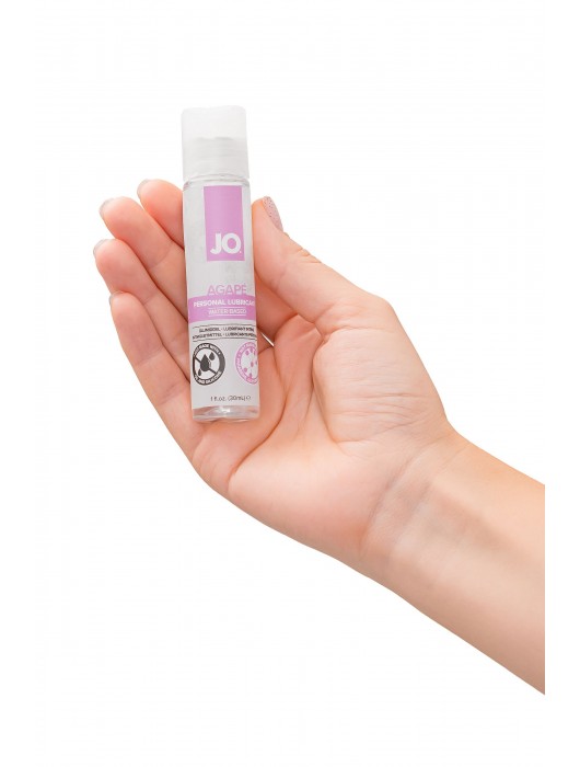 Лубрикант на водной основе для женщин JO AGAPE ORIGINAL - 30 мл. - System JO - купить с доставкой в Пушкино