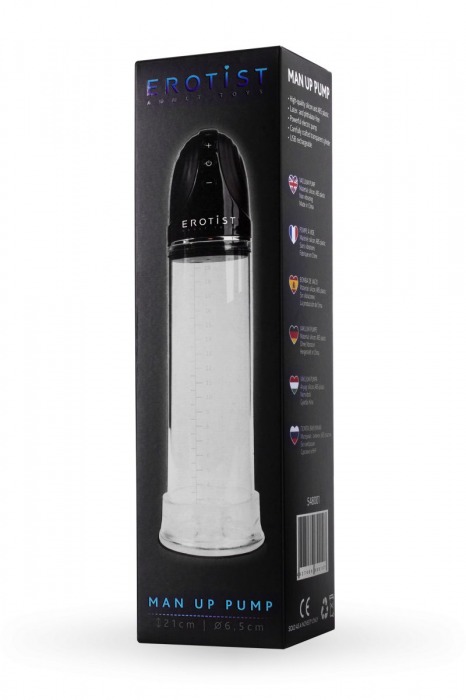 Автоматическая вакуумная помпа Man up pump - Erotist Adult Toys - в Пушкино купить с доставкой