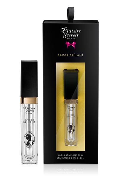 Стимулирующий блеск для губ Baiser Brulant Gloss Plaisirs Secrets - 7 мл. - Plaisir Secret - купить с доставкой в Пушкино