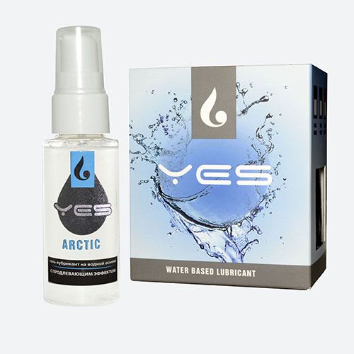 Интимный гель-лубрикант Yes Arctic с продлевающим эффектом - 30 мл. - Sitabella - купить с доставкой в Пушкино